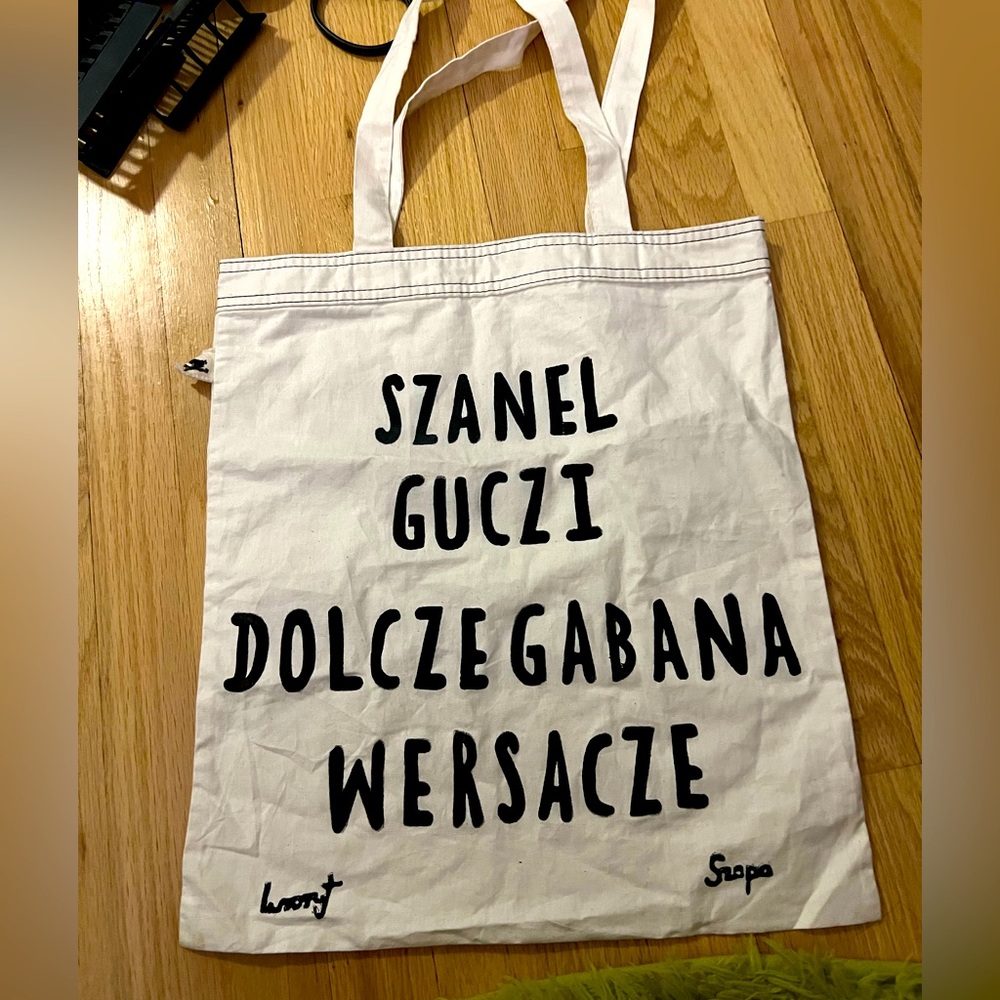 Limited edition Polish tote bag